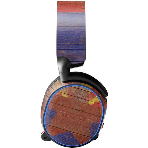 Arizona Flag Dark Wood SteelSeries Arctis 3 Skin